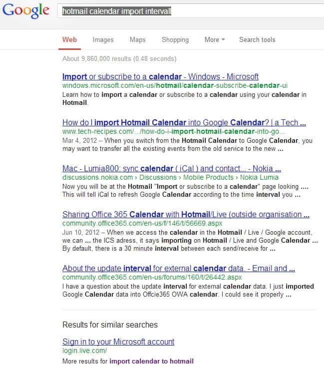 google search similar searches