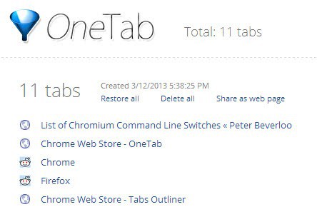 onetab