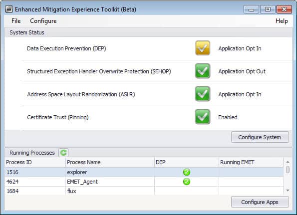 enhanced mitigation experience toolkit 4.0 interface