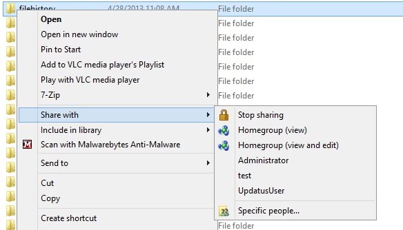 file history share