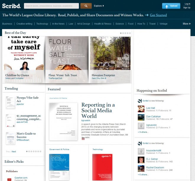 Scribd resets passwords of part of its userbase after hack