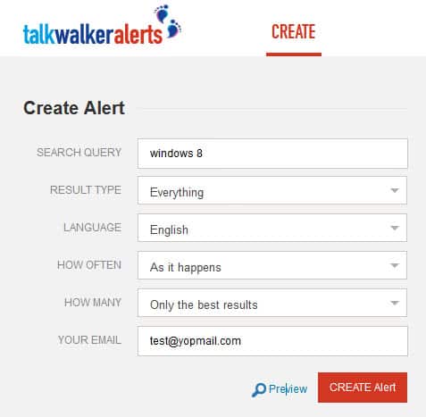 talkwalker alerts google alerts