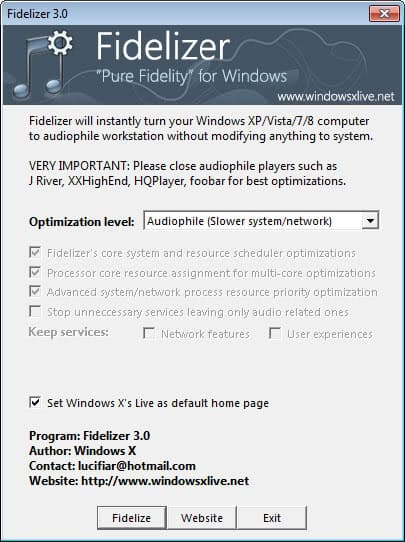 windows audio optimization