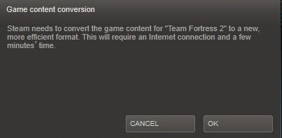 steam game content conversion