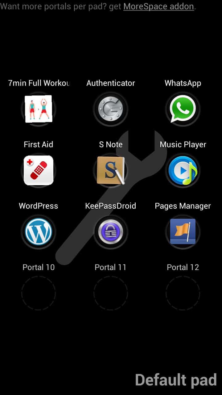 swipepad android launcher