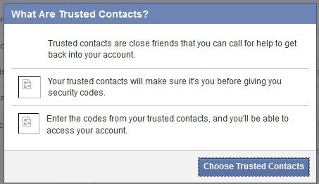 trusted contacts