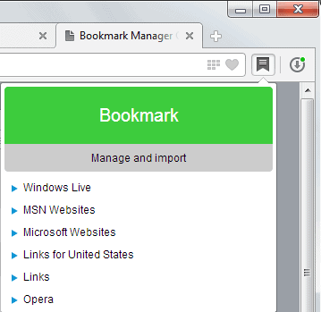 Opera: first bookmark manager extension arrives
