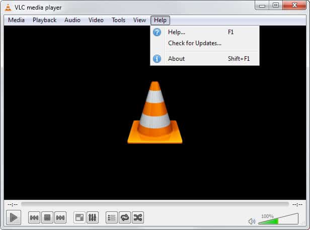 vlc media player 2.0.7