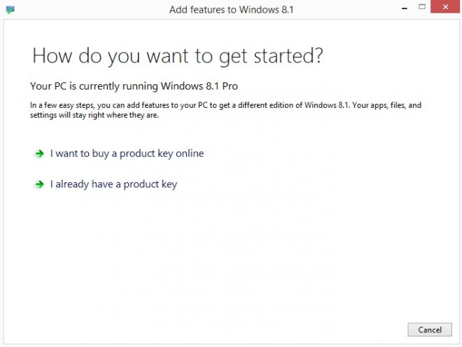 add features to windows 8.1