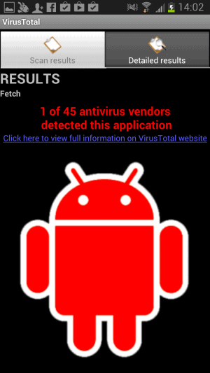 malicious android app