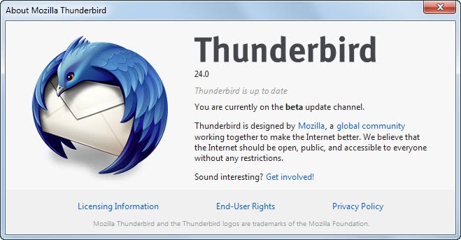 thunderbird 24