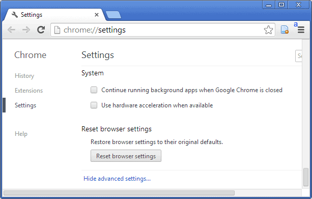 How to Reset Google Chrome