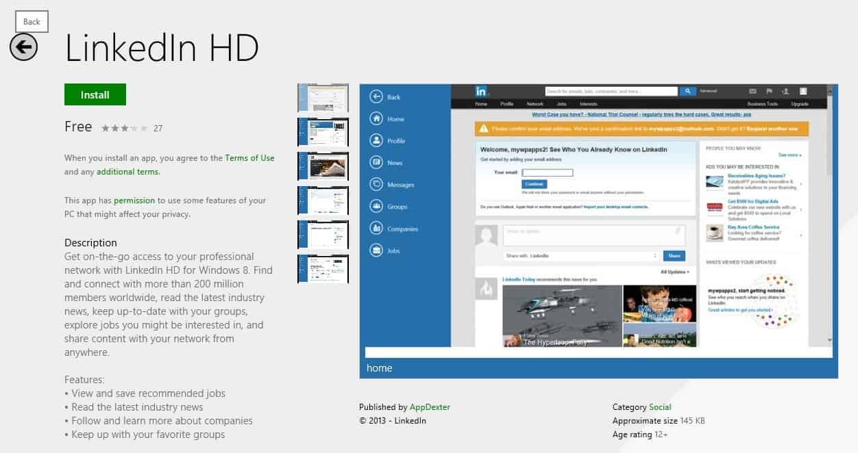 Play Store Download for Windows 8