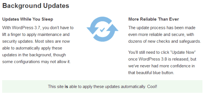 wordpress automatic updates