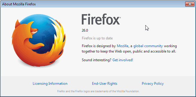 Firefox 26 მიმოხილვა