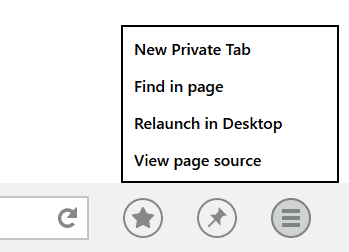 new private tab