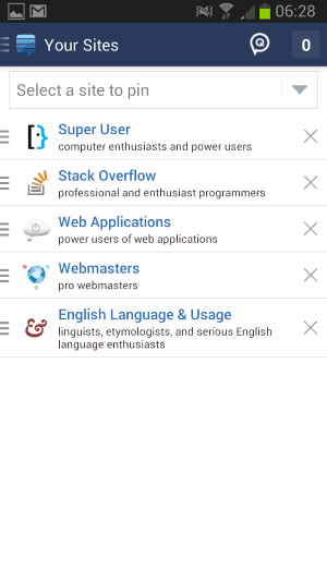 stack overflow mobile