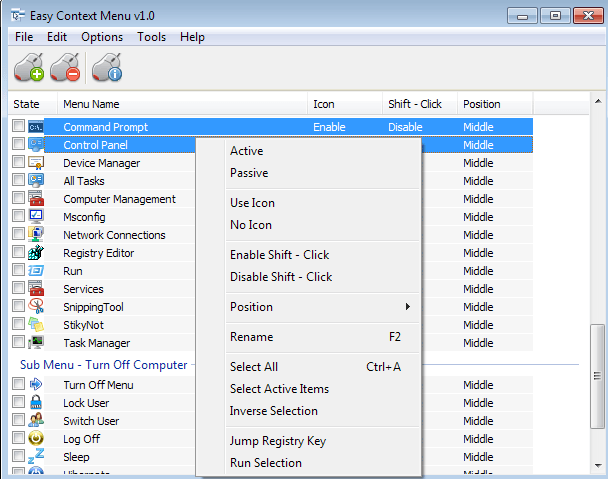 Easy Context Menu adds dozens of commands to Windows Explorer's context ...