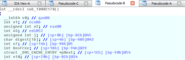 vac dns cache