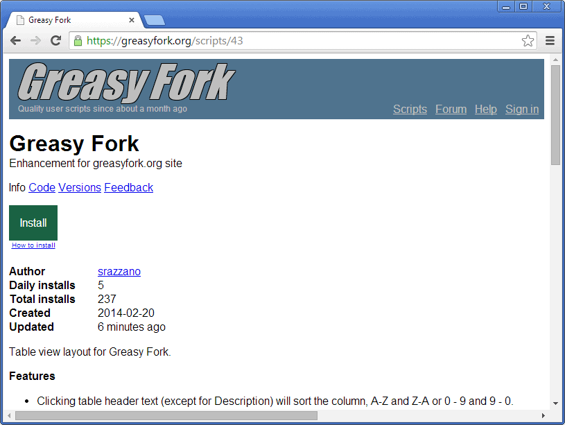 greasy fork