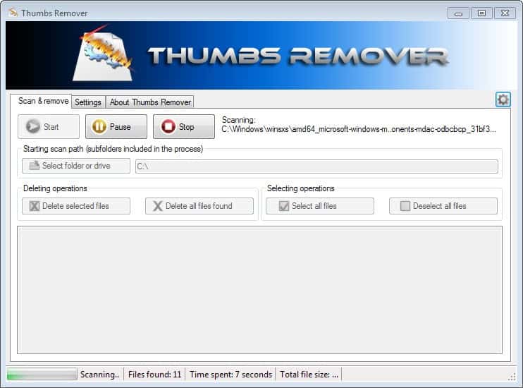 thumbs remover