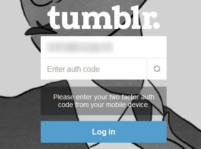 tumblr-enter-auth-code