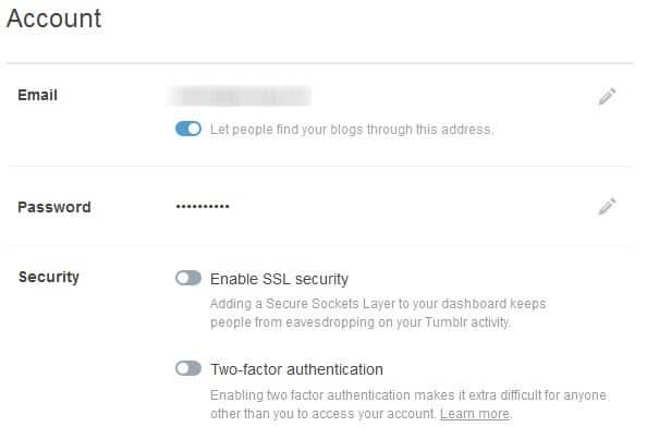 Tumblr Boosts Security With Two-Factor Authentication