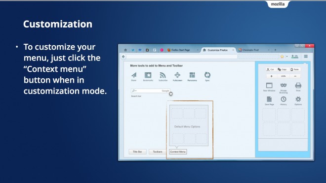 australis context menu 3