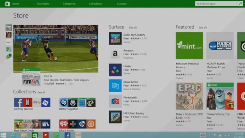 new windows store