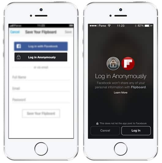 Facebook launches Anonymous Login feature