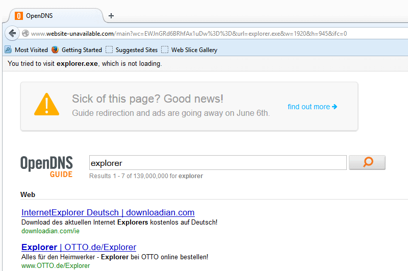stop seeing opendns updater window stop seeing opendns updater window