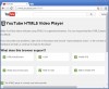 youtube chrome html5 player