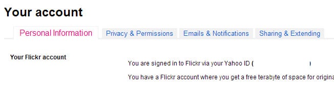 Flickr removes Facebook and Google sign-in option