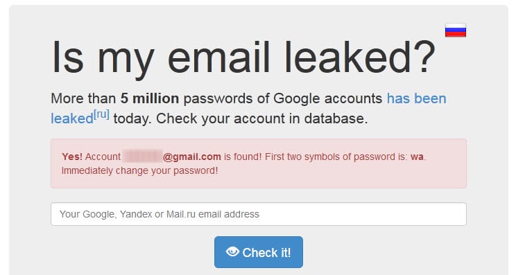 gmail account hacked