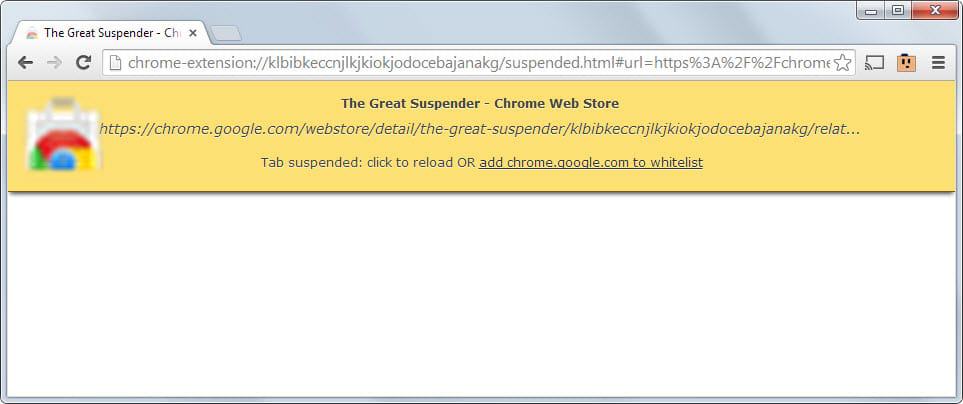chrome suspender youtube
