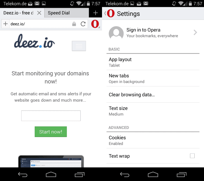 opera beta android v42 opera beta android v42