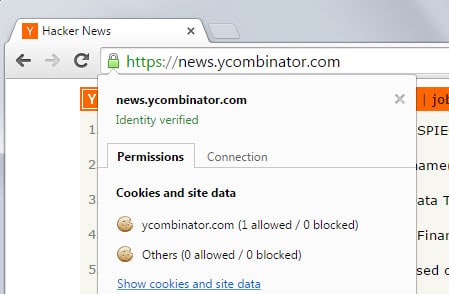 How to clear site-specific cookies in Google Chrome quickly
