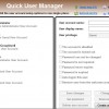 quick user manager
