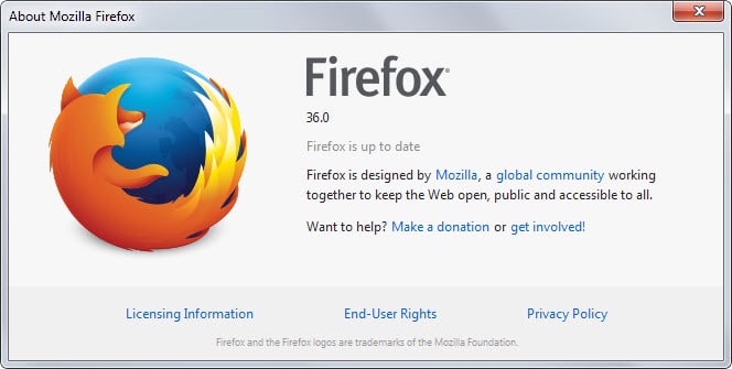 Firefox 36 Find out what is new