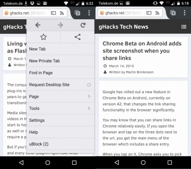 uBlock for Firefox mobile now available gHacks Tech News