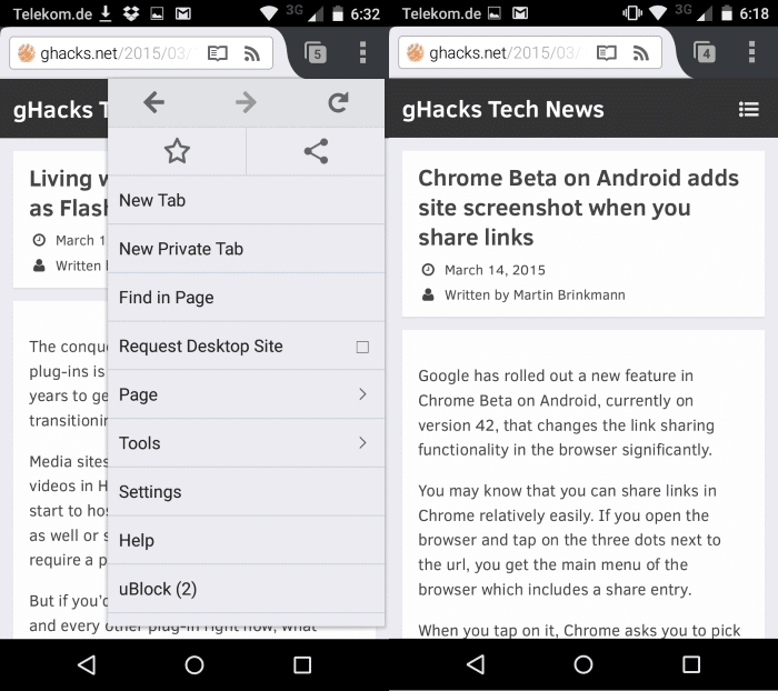 Ublock android