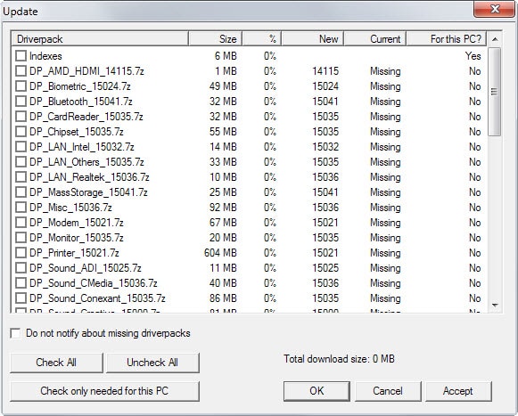 sannpy drivers wont finish downloading indexes