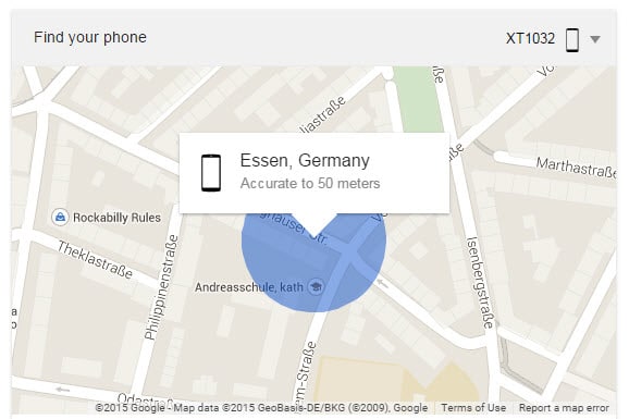 How to find your phone using Google Search