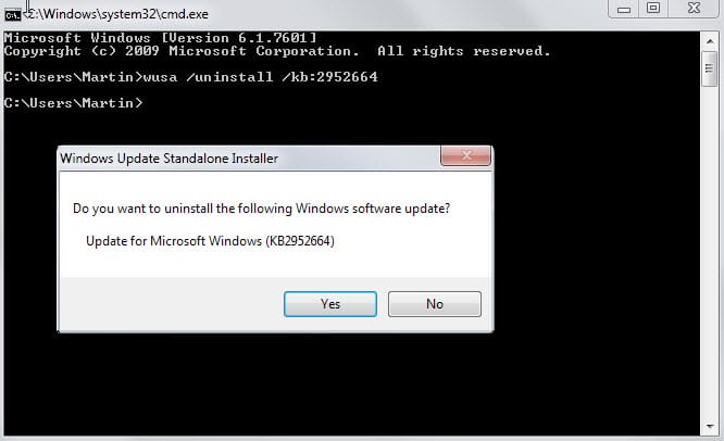 Windows Update entfernen