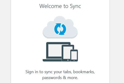 sync bookmarks