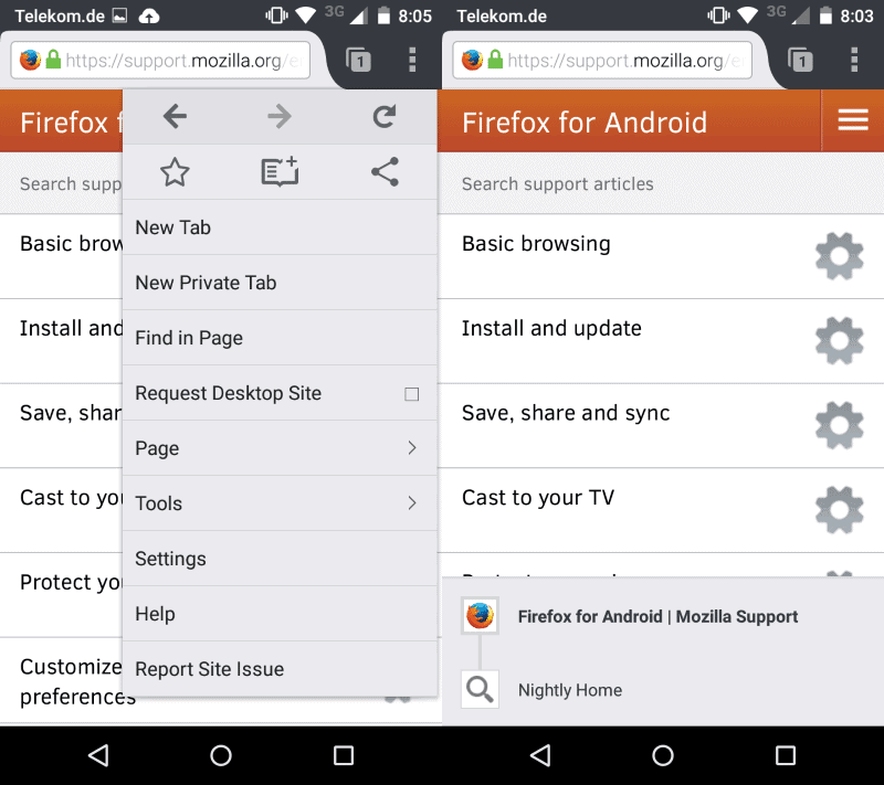 firefox 40 android