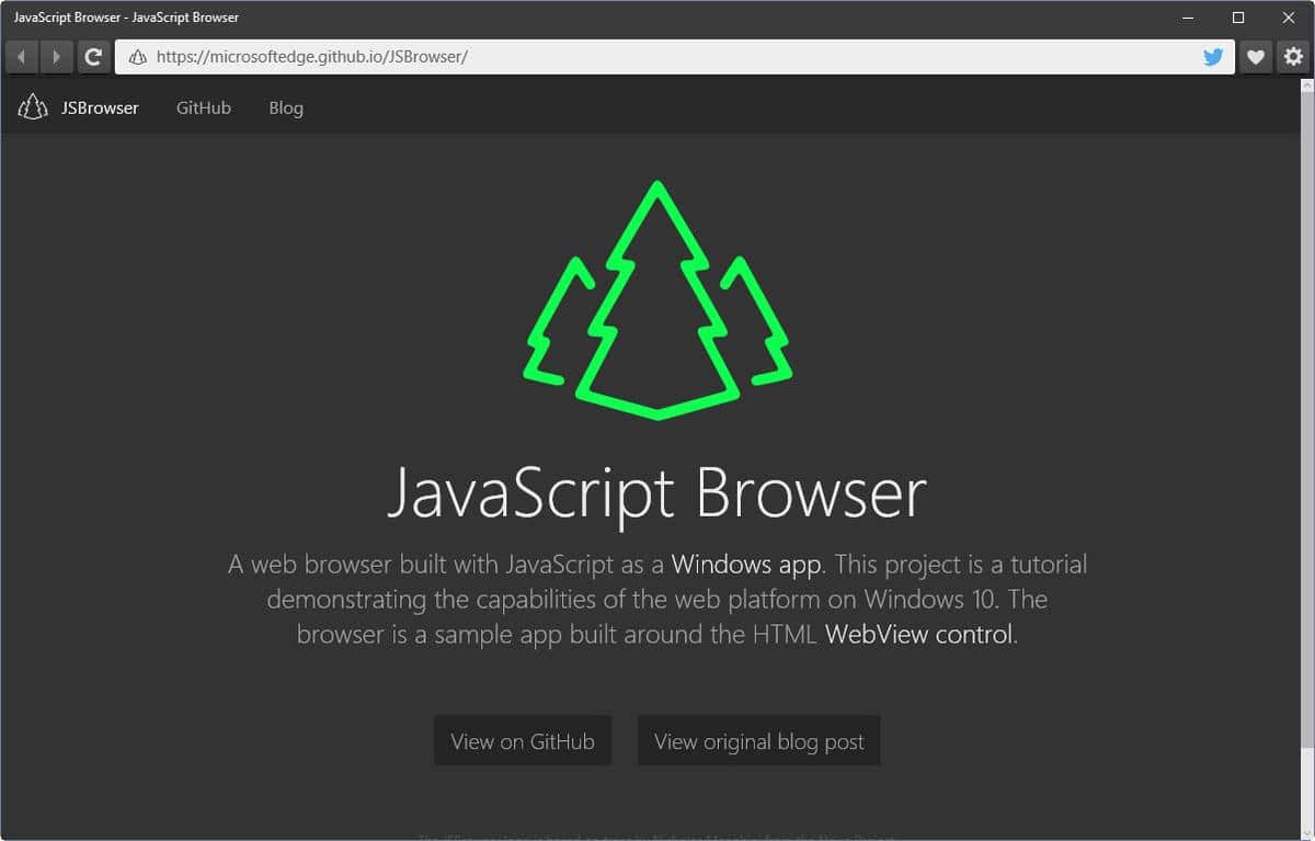 microsoft javascript browser