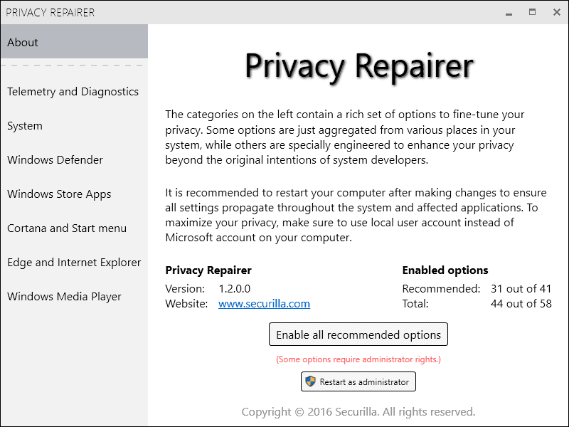 privacy repairer
