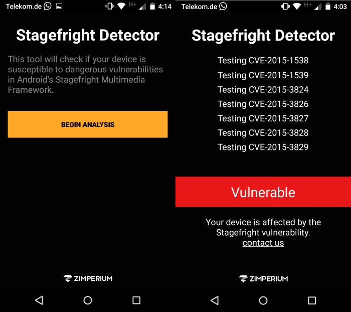 stagefright detector app