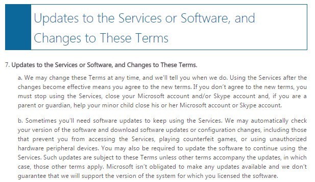 Microsoft reserves right to block counterfeit games and disable unauthorized hardware